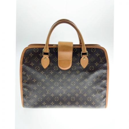  LOUIS VUITTON ルイヴィトン モノグラム リヴォリ ビジネスバッグ M53380 ブラウン