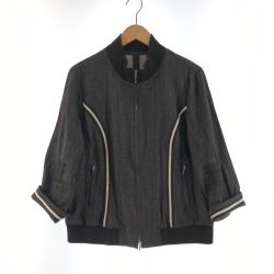 〇〇 Leilian レリアン レディース ジャケット サイズ13+ ブラウン Cランク