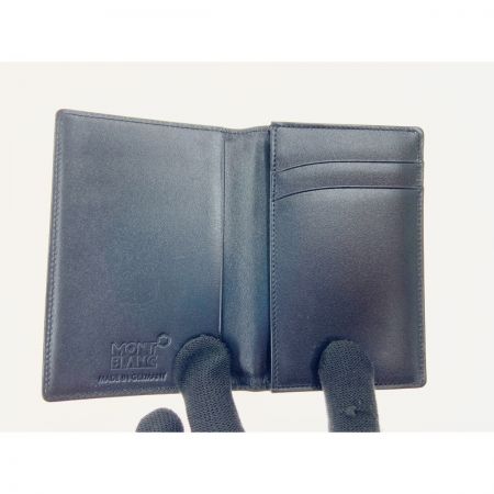  MONTBLANC モンブラン マイスターシュテュック ビジネスカード ホルダー 名刺入れ ブラック