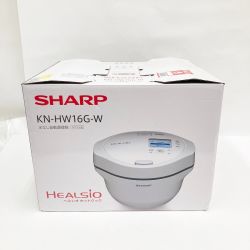 〇〇 SHARP シャープ ヘルシオ ホットクック 電気調理鍋 無水鍋 KN-HW16G-W ホワイト Sランク