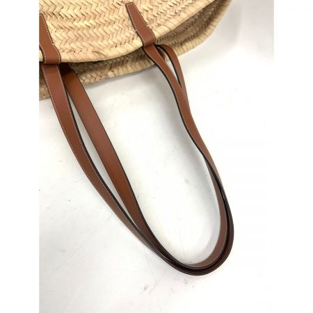  CELINE セリーヌ ミディアム トリオンフ クラシック パニエ トートバッグ ベージュ