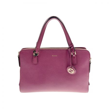  GUCCI グッチ 2WAY ハンドバッグ ショルダーバッグ 391987 バイオレット