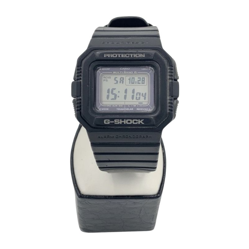 優先配送 G-SHOCK/GW-5510/電波ソーラー/スクエア/ホワイト/ブラック