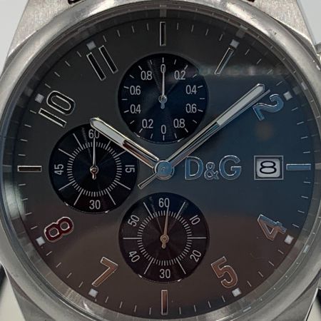  DOLCE & GABBANA ドルチェアンドガッバーナ TIME クロノグラフ 腕時計