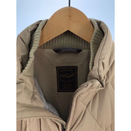  CROCODILE クロコダイル メンズ ジャケット ダウンジャケット サイズM ベージュ