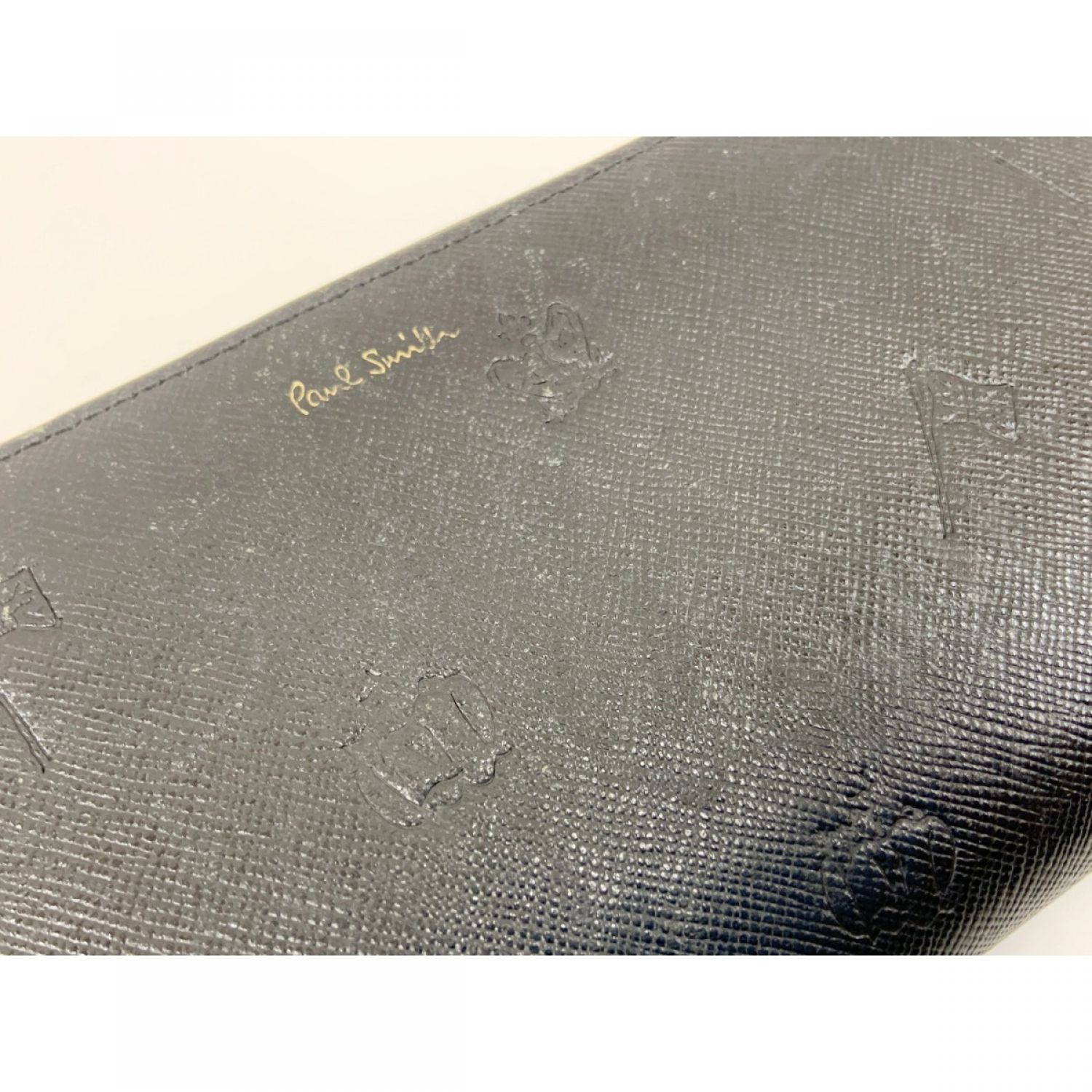 中古】 Paul Smith ポールスミス ポールドローイング 長財布 873-584