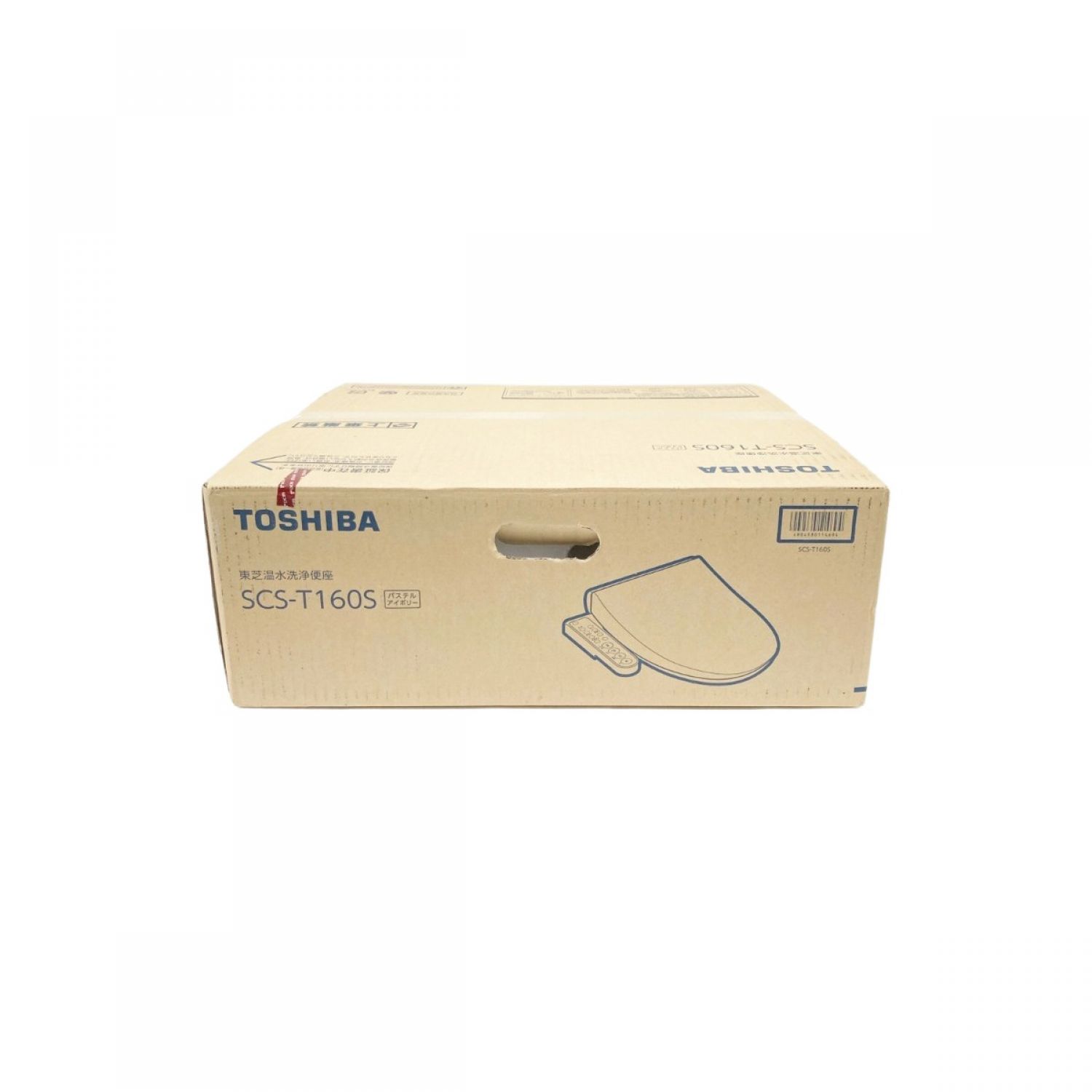 中古】 TOSHIBA 東芝 クリーンウォッシュ 温水洗浄便座 SCS-T160S 未