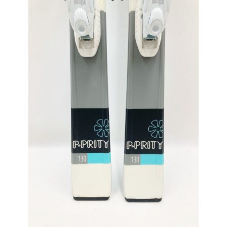  P.PRITY ジュニアスキー スキー板 130cm スカイブルー