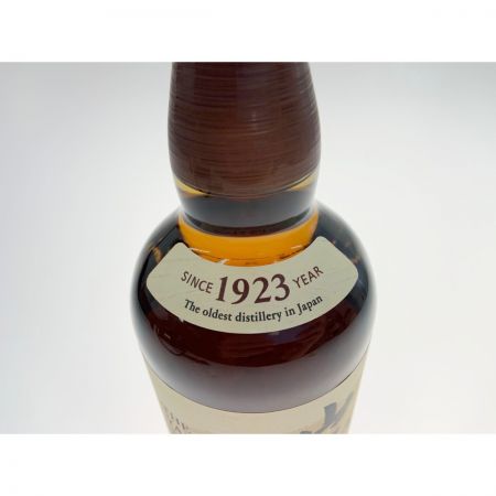 【北海道内限定発送】 YAMAZAKI 山崎/サントリー シングルモルト ウイスキー 100周年記念蒸溜所ラベル 700ml 43% 未開栓