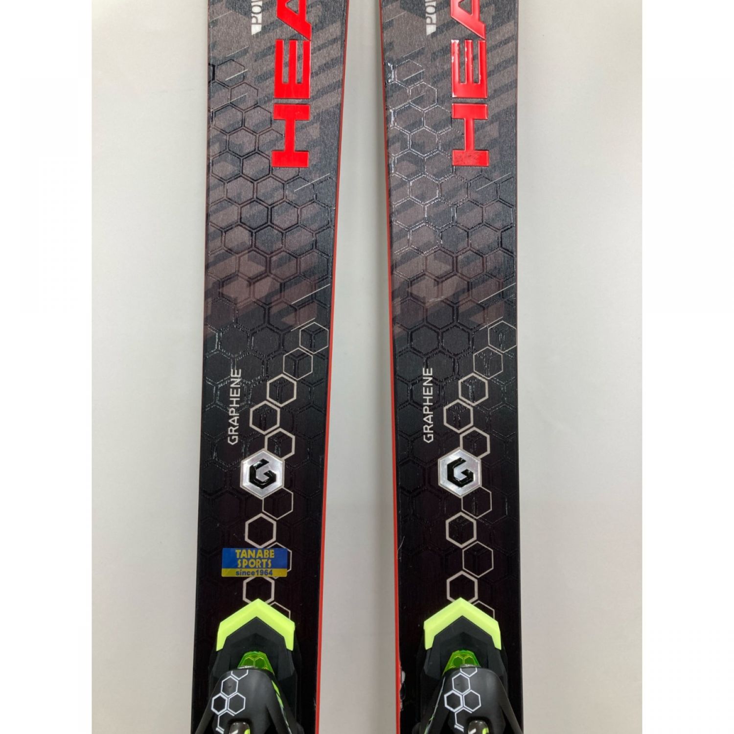 中古】 HEAD ヘッド POWER INSTINCT Ti PRO スキー板 ダークグレー