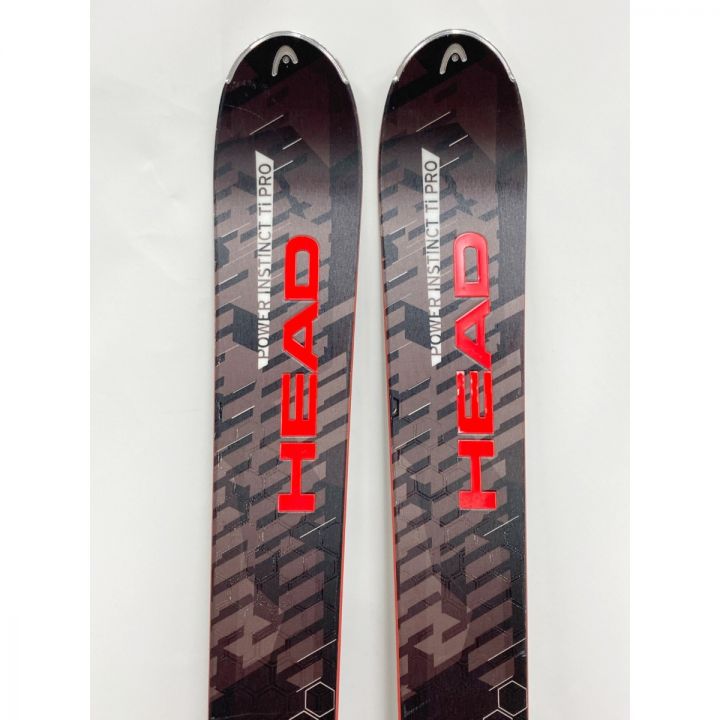 HEAD ヘッド POWER INSTINCT Ti PRO スキー板 ダークグレー サイズ 170cm｜中古｜なんでもリサイクルビッグバン