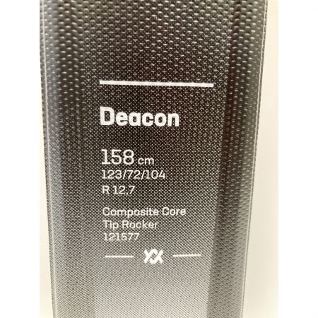  VOLKL フォルクル 121577 DEACON ANTHRA 2022-2023モデル 158cm ビンディング付