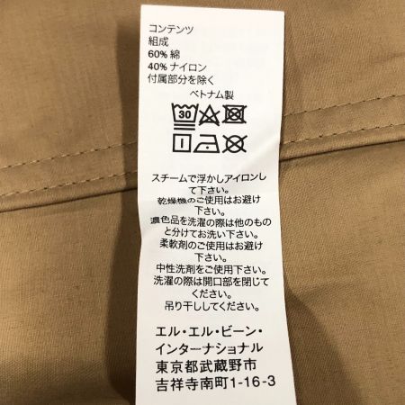  L.L.Bean エルエルビーン メンズ ナイロンジャケット サイズL ベージュ