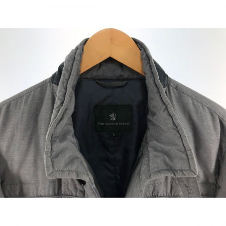  THE SCOTCH HOUSE ザスコッチハウス メンズ ジャケット ダウンジャケット サイズL グレー