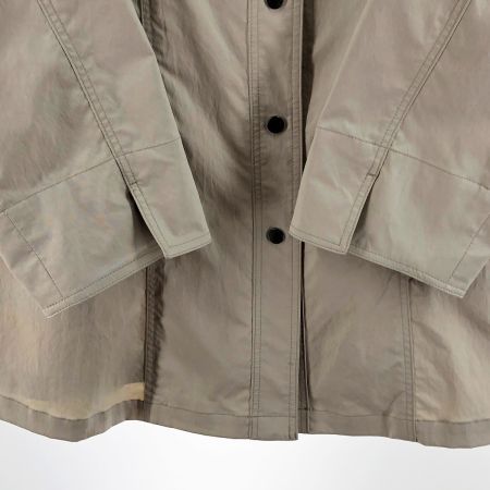  里麻 レディース トレンチコート サイズ9 アイボリー