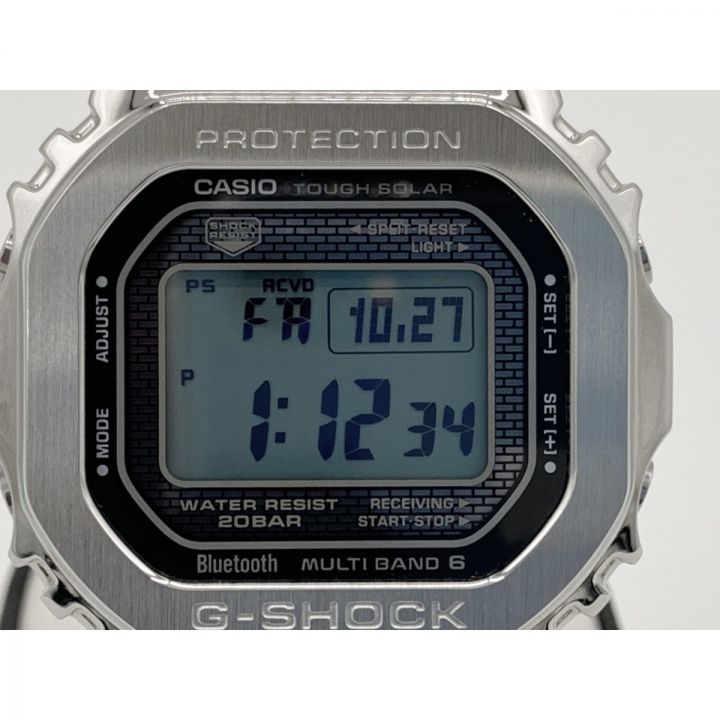 中古】 CASIO カシオ G-SHOCK Gショック フルメタル 腕時計 GMW-B5000D-1JF シルバー｜総合リサイクルショップ  なんでもリサイクルビッグバン オンラインストア