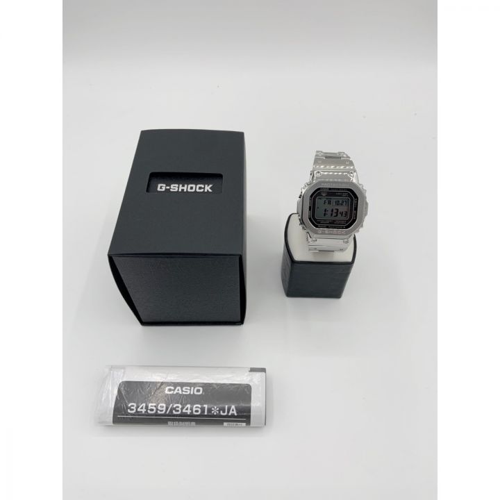 CASIO カシオ G-SHOCK Gショック フルメタル 腕時計 GMW-B5000D-1JF シルバー｜中古｜なんでもリサイクルビッグバン