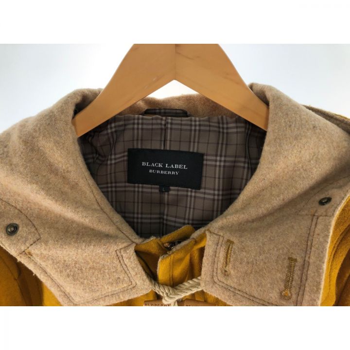 BURBERRY BLACK LABEL バーバリーブラックレーベル メンズ コート ダッフルコート サイズL  マスタード｜中古｜なんでもリサイクルビッグバン