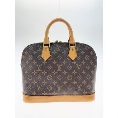  LOUIS VUITTON ルイヴィトン モノグラム アルマ レディース ハンドバッグ  M51130 ブラウン