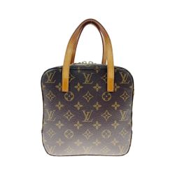 〇〇 LOUIS VUITTON ルイヴィトン モノグラム スポンティーニ レディース 2WAYバッグ M47500 ブラウン Bランク
