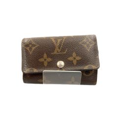 〇〇 LOUIS VUITTON ルイヴィトン モノグラム ミュルティクレ6 6連 キーケース M62630 ブラウン Dランク