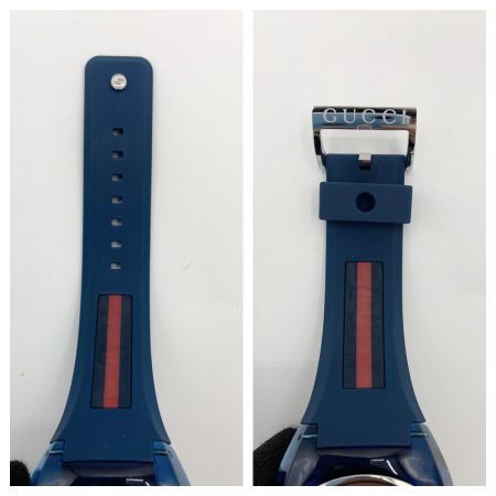  GUCCI グッチ シンク クォーツ 腕時計 137.1/YA137104A ブルー