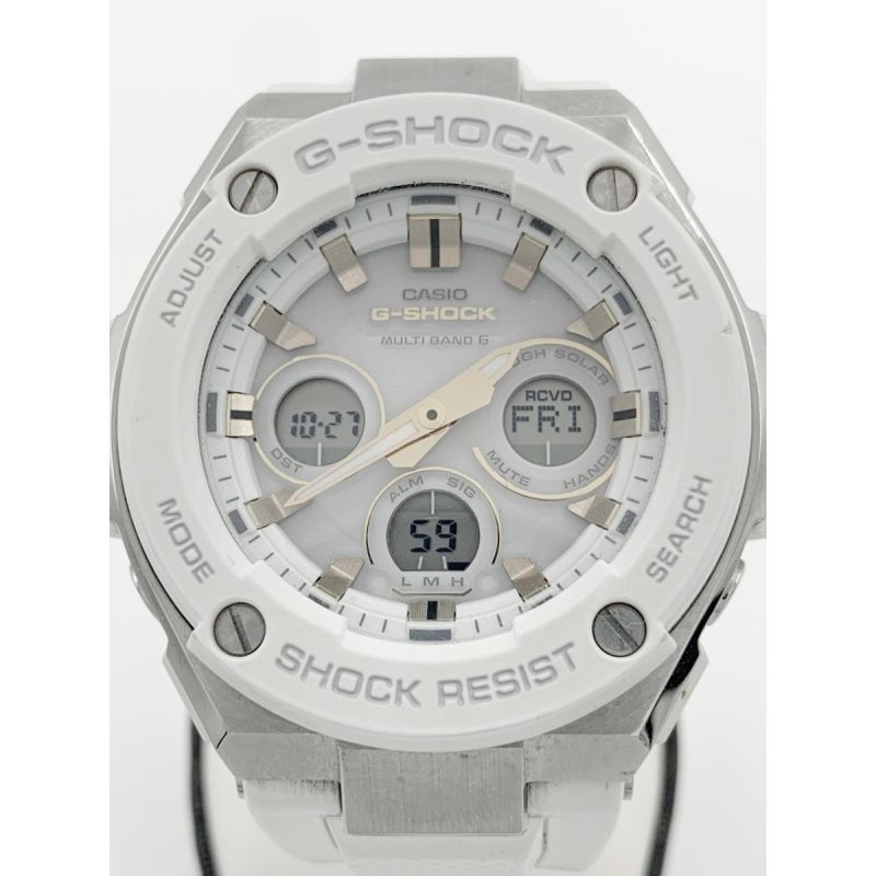 中古】 CASIO カシオ G-SHOCK Gショック Gスチール GST-W300-7A 