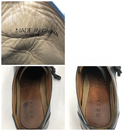  REGAL リーガル プレーントゥシューズ 5H ブラック ヴィブラムソール