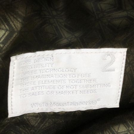  WHITE MOUNTAINEERING メンズ パンツ サイズ2 WM1373406 グレー