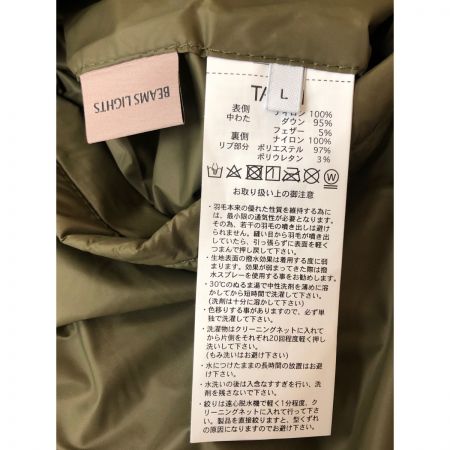  taion × beams lights メンズ ジャケット MA-1ジャケット リバーシブル サイズL カーキ