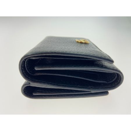  GUCCI グッチ プチマーモント 三つ折り財布 474746 CAO0G ブラック