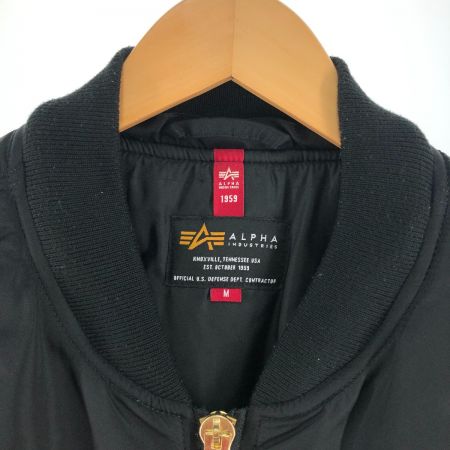  ALPHA アルファ メンズ MA-1ジャケット サイズM ブラック