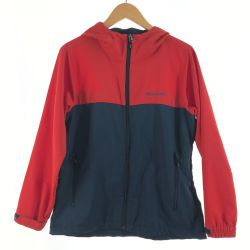 〇〇 Columbia コロンビア レディース アウトドアジャケット ヘブンカウンティウィメンズジャケット サイズM PL3091 レッド×ネイビー Bランク