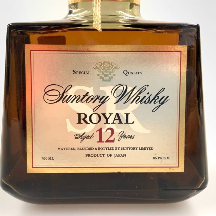 北海道内限定発送】 ROYAL サントリーローヤル 12年 SR 700ml 43％ ウィスキー 未開栓｜中古｜なんでもリサイクルビッグバン