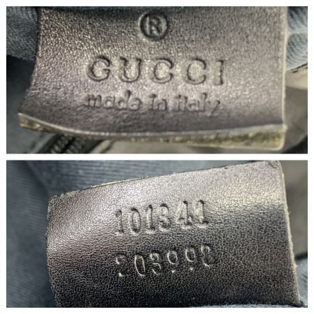  GUCCI グッチ GGキャンバス トートバッグ  101341 ブラック