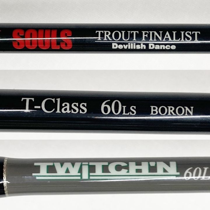 SOULS ソウルズ TWITCH'N トラウトファイナリスト T-Class TF-T60LS ロッド 釣り竿｜中古｜なんでもリサイクルビッグバン