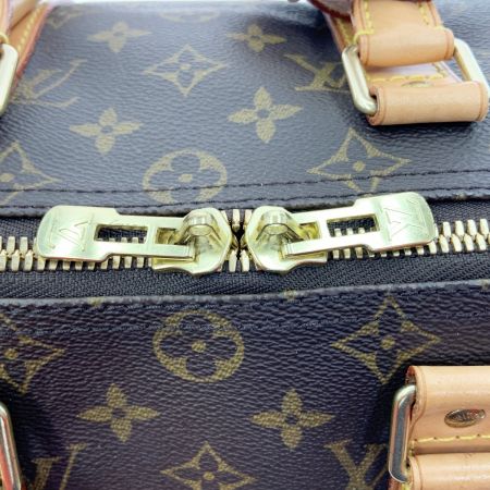  LOUIS VUITTON ルイヴィトン モノグラム キーポル45 ボストンバッグ M41428 ブラウン