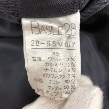  BAILE28 バジーレ ベントット レディース ジャケット ダウンジャケット サイズ42 ブラック