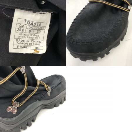  asics アシックス メンズ ハイカットスニーカー ゲルイエティ インディ サイズ25cm TQA214 ブラック