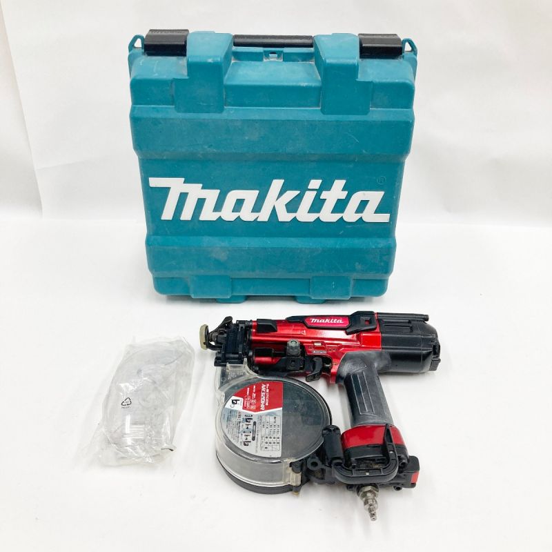 中古】 MAKITA マキタ 32mm 高圧エアビス打ち機 AR320HR レッド｜総合