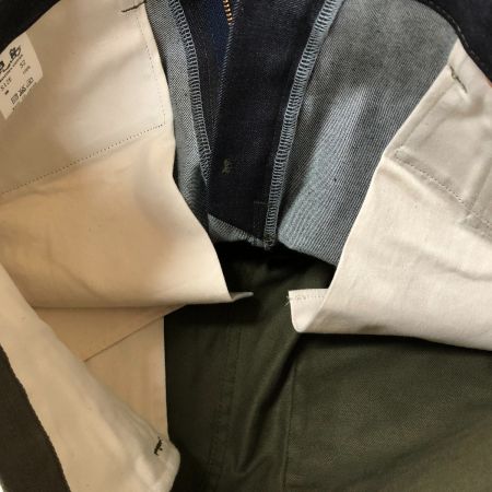  KOJIMA GENES ミリタリーコンボワークパンツ size32 RNB-1108 カーキ×インディゴ