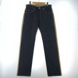 〇〇 KOJIMA GENES ミリタリーコンボワークパンツ size32 RNB-1108 ベージュ×インディゴ Sランク