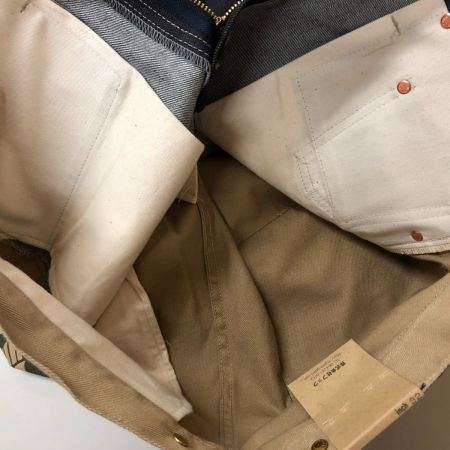  KOJIMA GENES ミリタリーコンボワークパンツ size32 RNB-1108 ベージュ×インディゴ