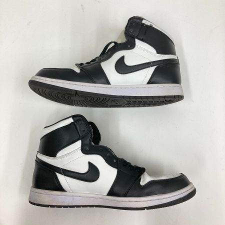  NIKE ナイキ AIR JORDAN 1 RETRO HIGH エアジョーダン1 レトロ ハイ スニーカー 555088-010 ブラック×ホワイト 29ｃｍ