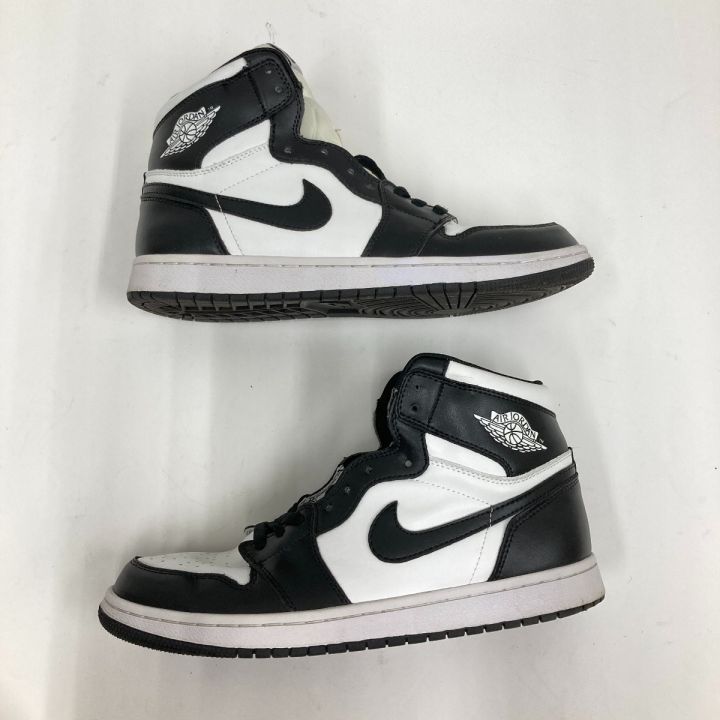 NIKE ナイキ AIR JORDAN RETRO HIGH エアジョーダン1 レトロ ハイ スニーカー 555088-010 ブラック×ホワイト  29ｃｍ｜中古｜なんでもリサイクルビッグバン