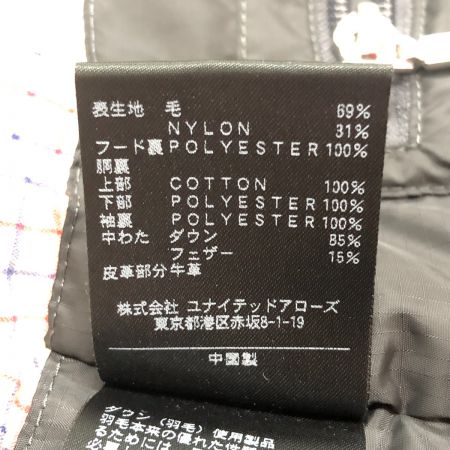  BEAUTY & YOUTH ビューティーアンドユース メンズ ダウンジャケット サイズM グレー