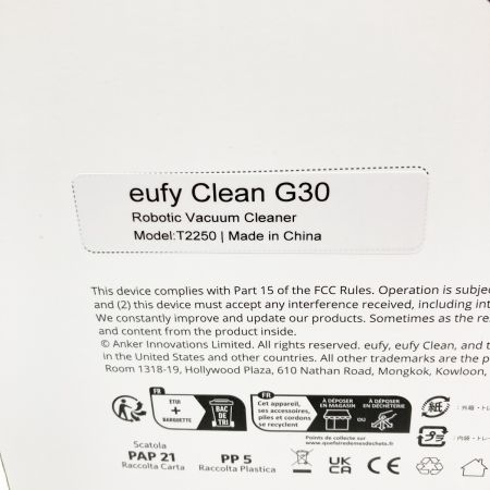  ANKER アンカー(家電) Eufy RoboVac G30 ロボット掃除機 T2250512 未使用品