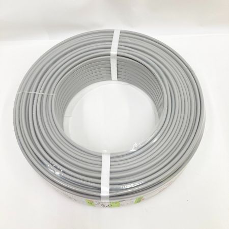  YAZAKI  電材 VVFケーブル 3芯 3× 2.0 PbF 100m 未開封品 グレー