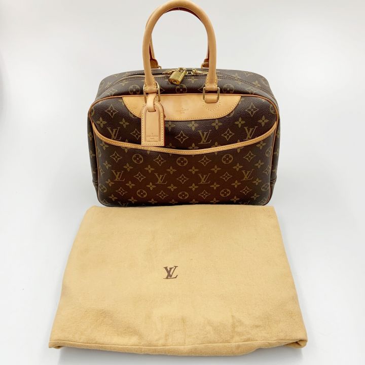 LOUIS VUITTON ルイヴィトン モノグラム ボーリング ヴァニティ レディース ハンドバッグ M47270  ブラウン｜中古｜なんでもリサイクルビッグバン