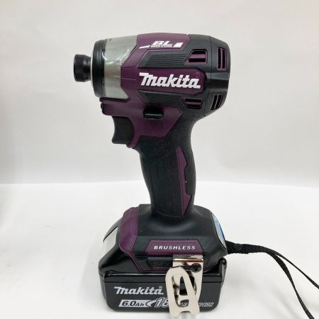  MAKITA マキタ 充電式 インパクトドライバ 18v 6.0Ah TD173DGXAP パープル